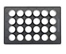 德國艾本德(Eppendorf)Cell Imaging Plates，帶板蓋，黑色底透，平底無菌、無熱原,無RNase和DNase,無人類和細菌DNA。無細胞毒素,24孔細胞成像培養板,25μm薄膜