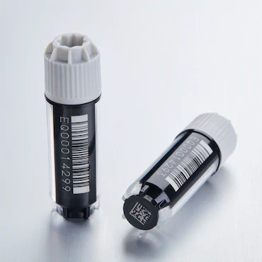 艾本德Eppendorf CryoStorage Vial, 2.0 mL, 不含 DNase、RNase、人類 DNA 和內毒素；外螺紋，預先加蓋灰色管蓋，帶 2D SafeCode (DataMa